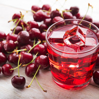 Photo de jus de cerise