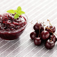 Photo de confiture de cerises