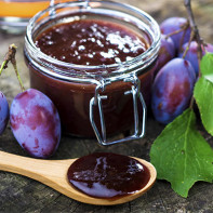Photo de confiture de prunes