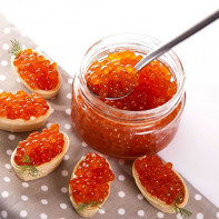 Photo de caviar rouge 2
