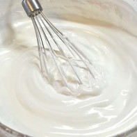 Crème à la crème fraîche 4