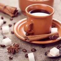 Foto von Kaffee mit Zimt 4