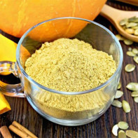 Photo de farine de citrouille