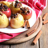 Photo de pommes cuites au four 3