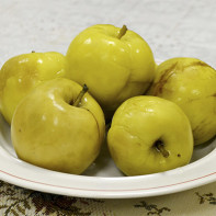 Photo de pommes marinées