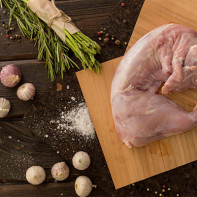 Foto von Kaninchenfleisch 2