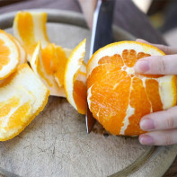 Foto von Orangenschalen 4