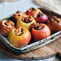 Photo de pommes cuites au four 2