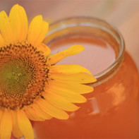 Foto von Sonnenblumenhonig 3