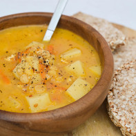 Photo de soupe de pois 2
