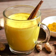 Photo du lait doré au curcuma 2