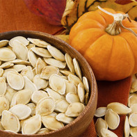 Photo de graines de courge