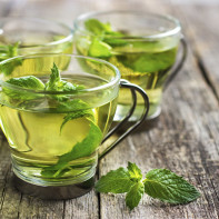 Photo de thé à la menthe