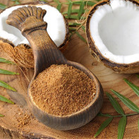 Photo de sucre de coco