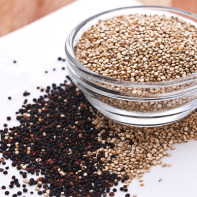 Photo de grains de quinoa
