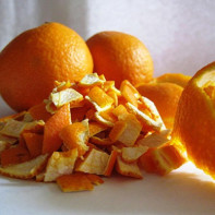 Foto von Orangenschalen 5