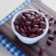 Photo de haricots rouges