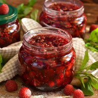 Photo de confiture de framboises 4