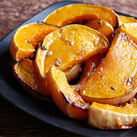 Photo de citrouille cuite au four 3