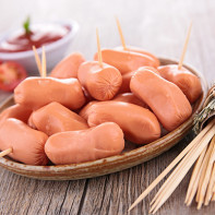 Photo de saucisses cuites 5