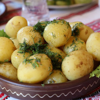 Photo de pommes de terre cuites 2