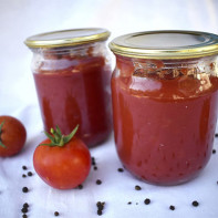 Photo de pâte de tomate