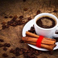 Foto von Kaffee mit Zimt 5