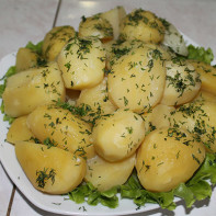 Photo de pommes de terre cuites 3