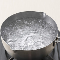 Photo d'eau bouillie