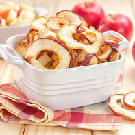 Photo de pommes séchées 2