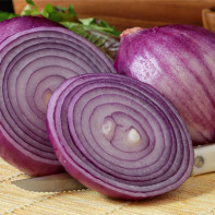 Photo d'oignon violet