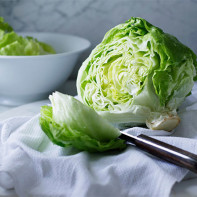 Photo de la laitue iceberg