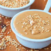 Photo de pâte de sésame (tahini) 5