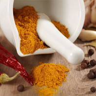 Foto des Curry-Gewürzes
