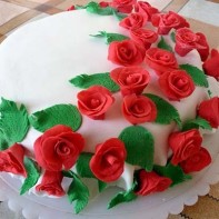 Photos de gâteaux en pâte à sucre