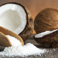 Photo de noix de coco râpée 2