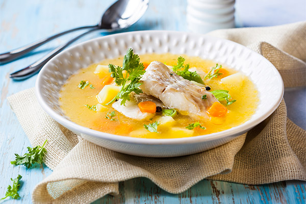 Quappensuppe