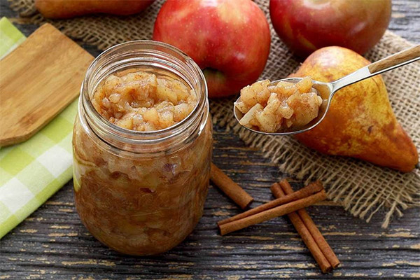 Confiture de pommes et poires
