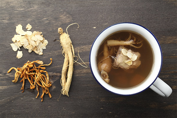Arten von Heilmitteln mit Ginseng