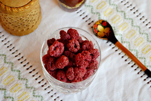 Der Nutzen von getrockneten Himbeeren