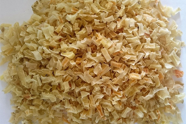 Que peut-on préparer avec des pommes de terre séchées ?