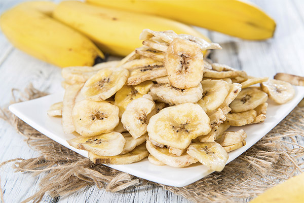 Que peut-on préparer avec des bananes séchées