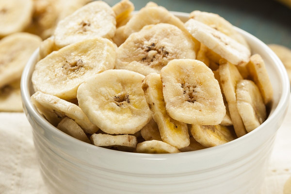 Comment bien conserver les bananes séchées
