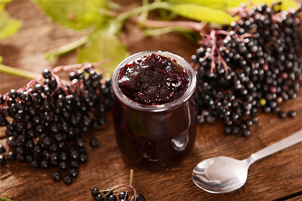 Wie kochen Sie Marmelade aus schwarzem Holunder