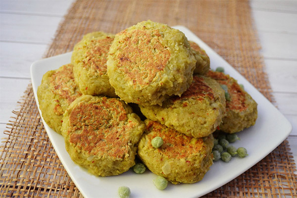 Galettes de pois