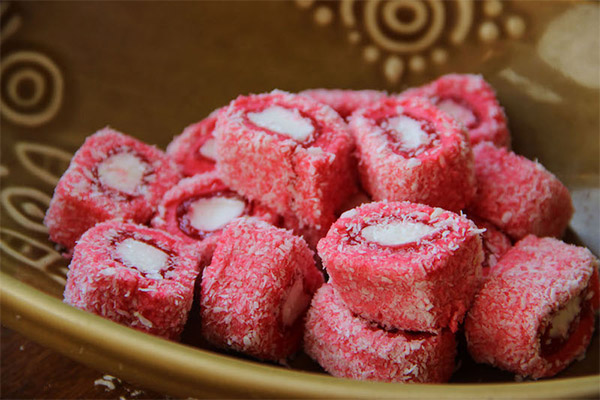 Rahat-loukoum à la fraise