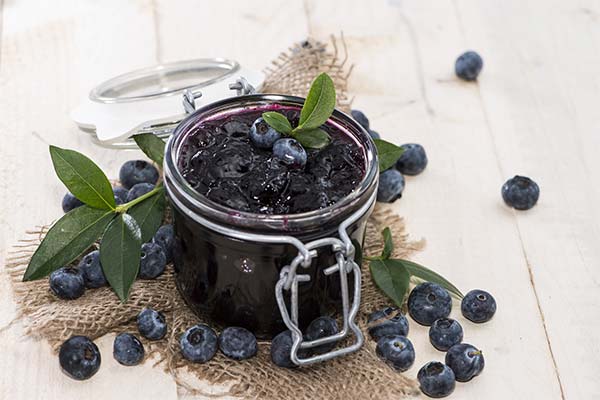 Confiture de myrtilles