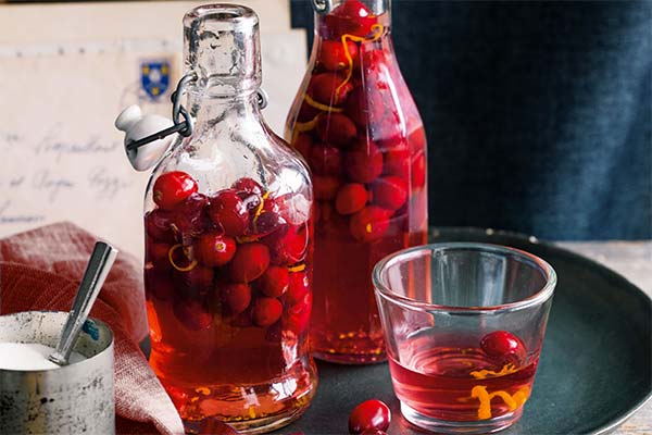 Liqueur curative à l'aubépine