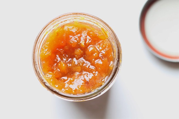 Confiture diététique de kaki