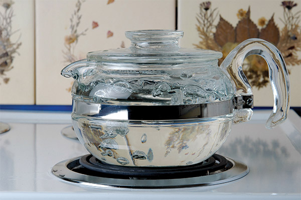 L'eau bouillie en médecine